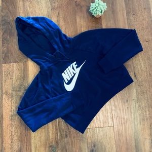 Nike Crop Sweatshirt Hoodie